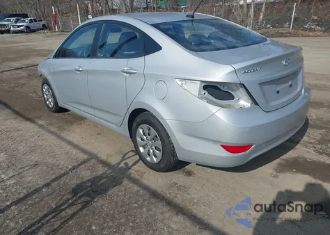 2016 Hyundai Accent Se from USA, damaged, VIN KMHCT4AEXGU015710